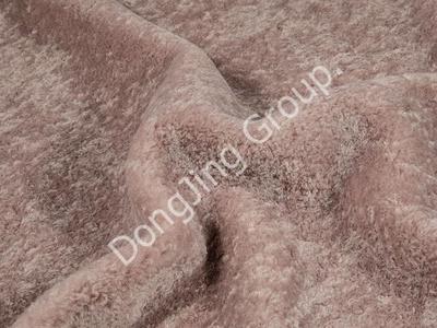 8T1532-Светло-розовая сентябрьская имитация шерстяной ткани